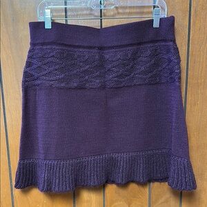 NEW Telluride Clothing Co Purple Knit Women's Skirt